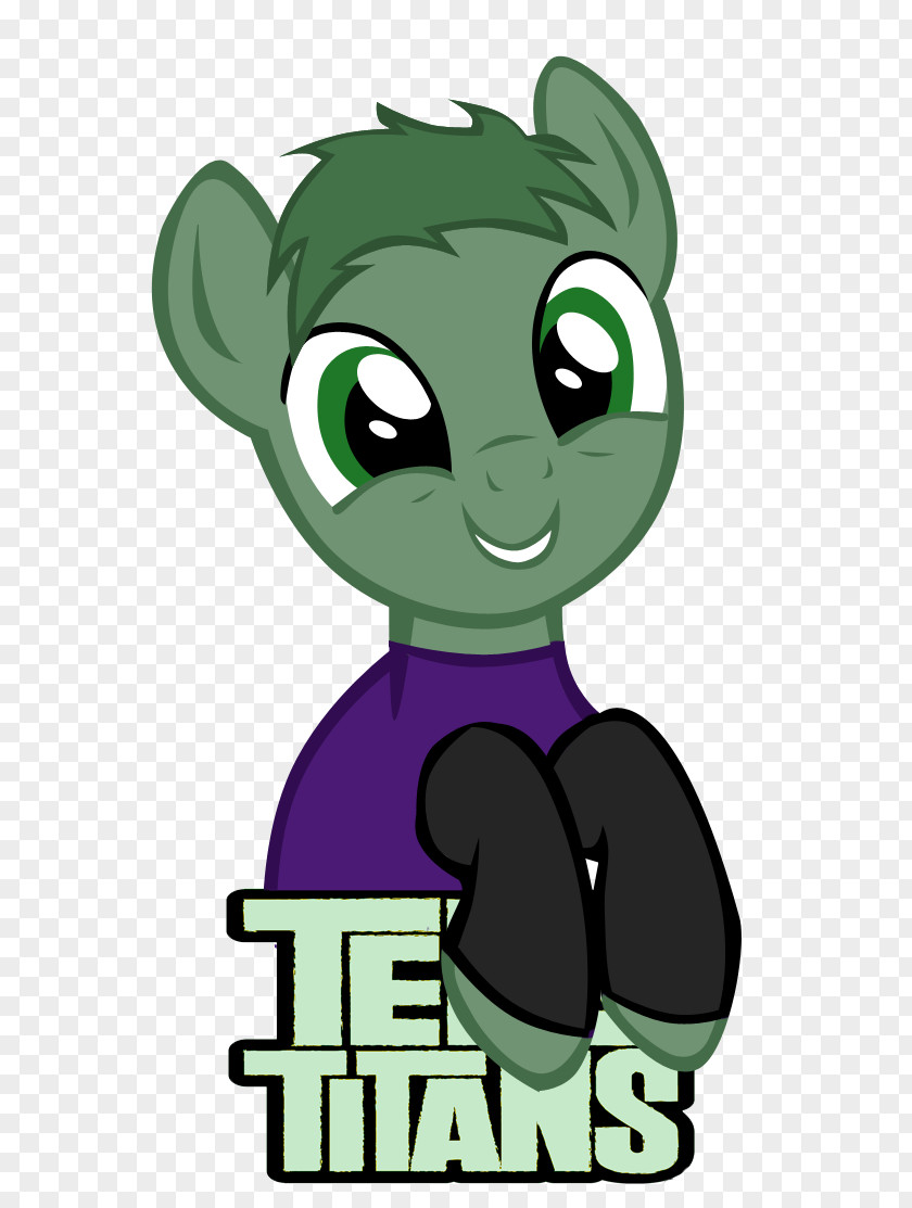 Beast Boy Raven Starfire Pony Robin PNG