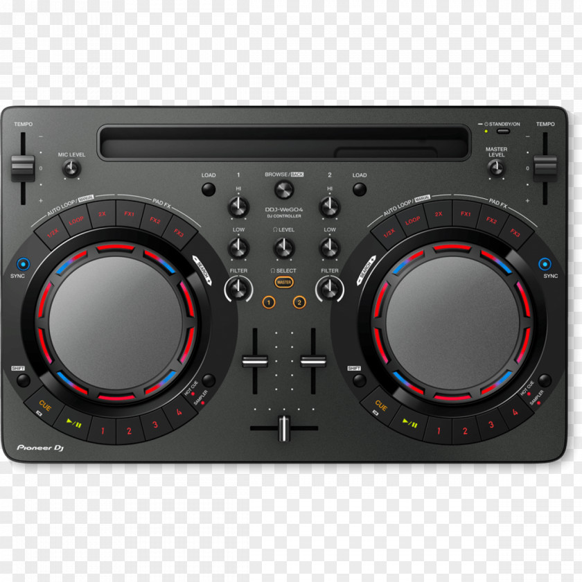 DJ Controller Pioneer Disc Jockey Audio Mixers Mixer PNG