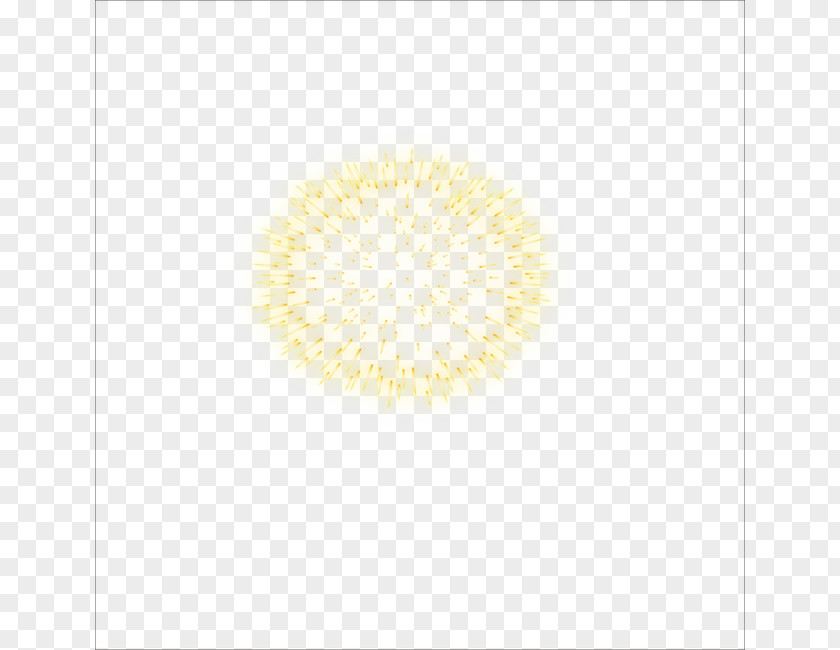 Fireworks Yellow Pattern PNG