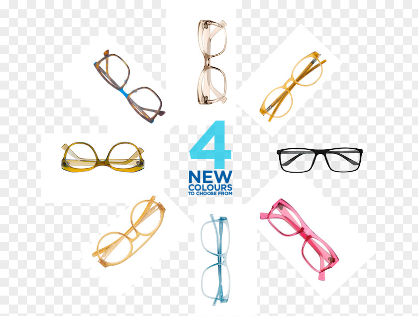 Glasses Fashion Goggles Logo Color PNG