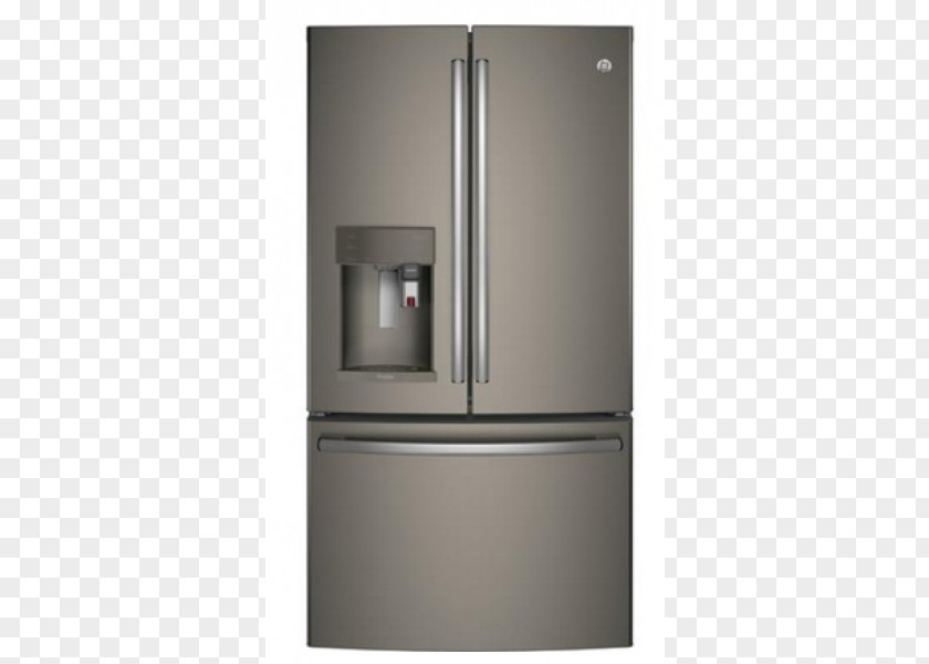 Refrigerator General Electric GE Appliances Ice Makers Home Appliance PNG