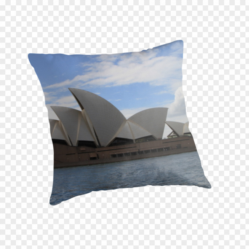Sydney Opera House Cushion Throw Pillows Rectangle PNG