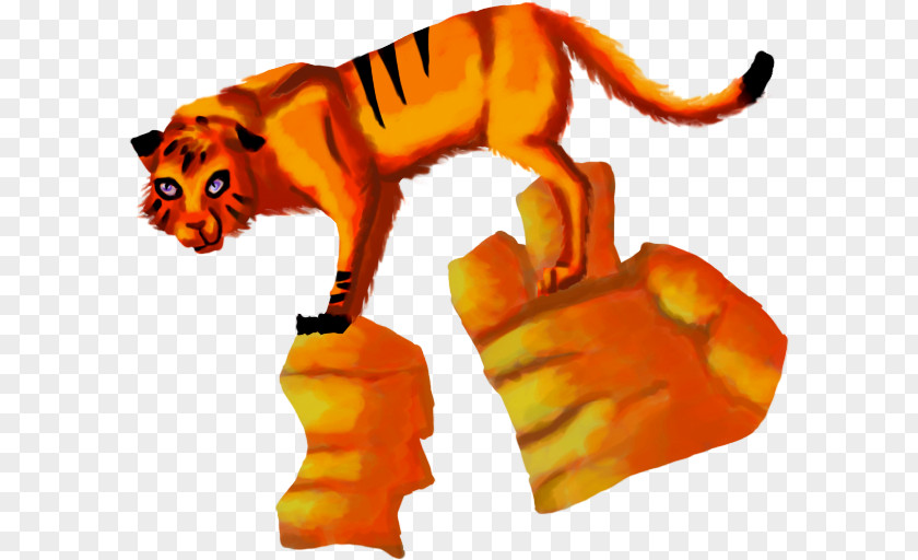 Tiger Big Cat Cougar Claw PNG