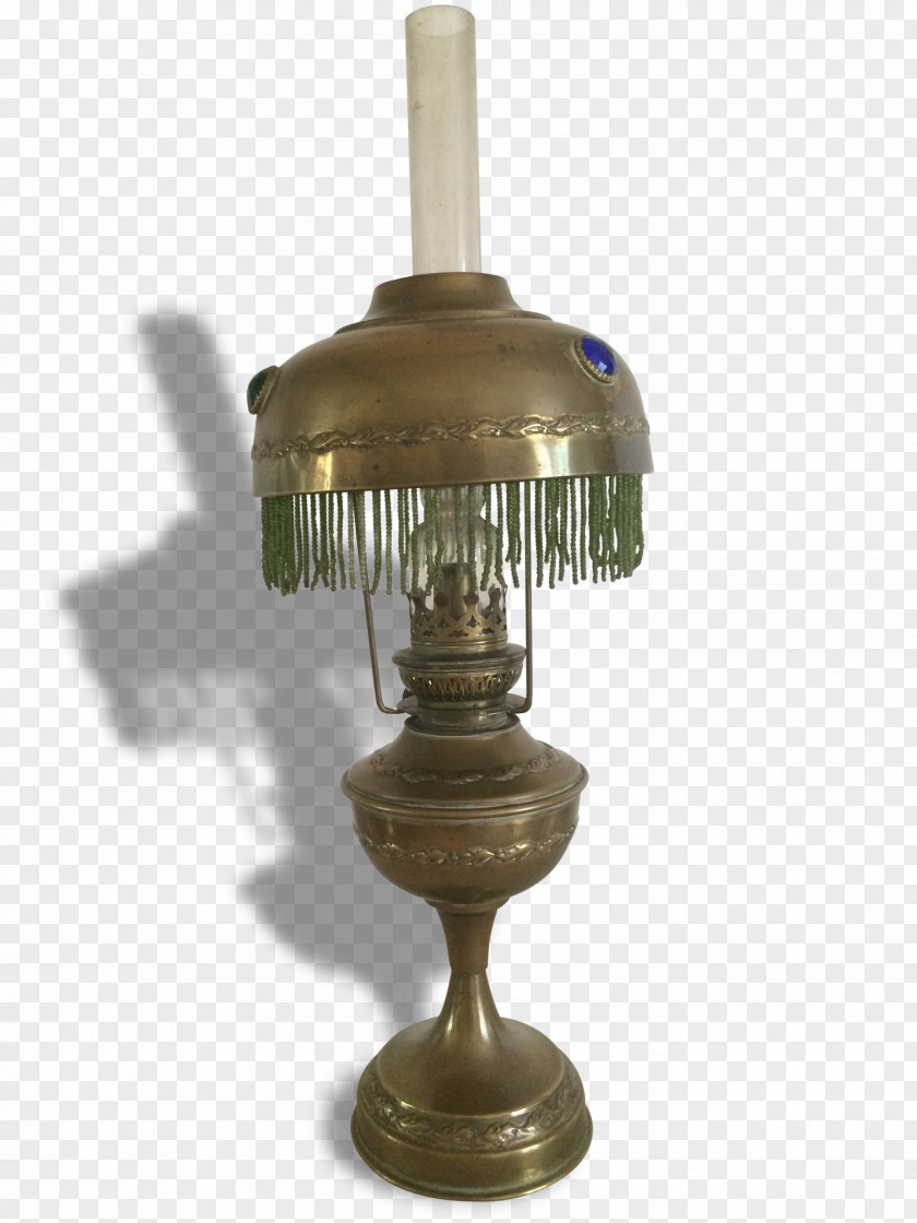 Brass Kerosene Lamp Shades Lampe De Bureau PNG