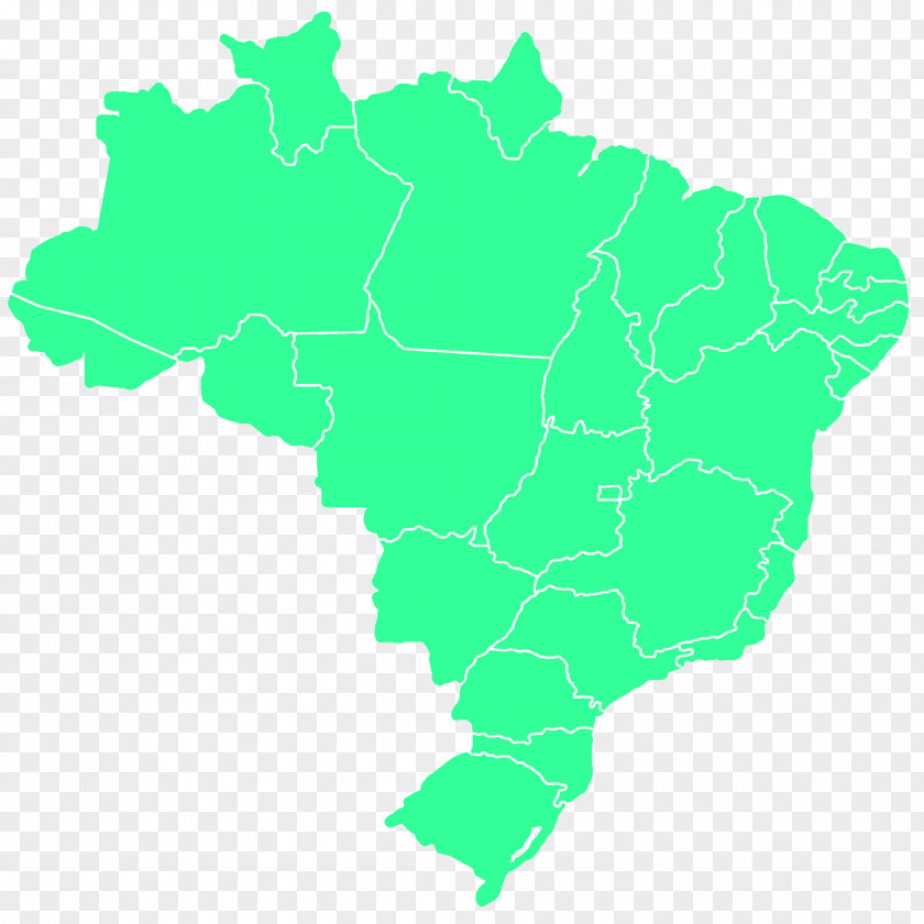 Brazil Map Clip Art PNG