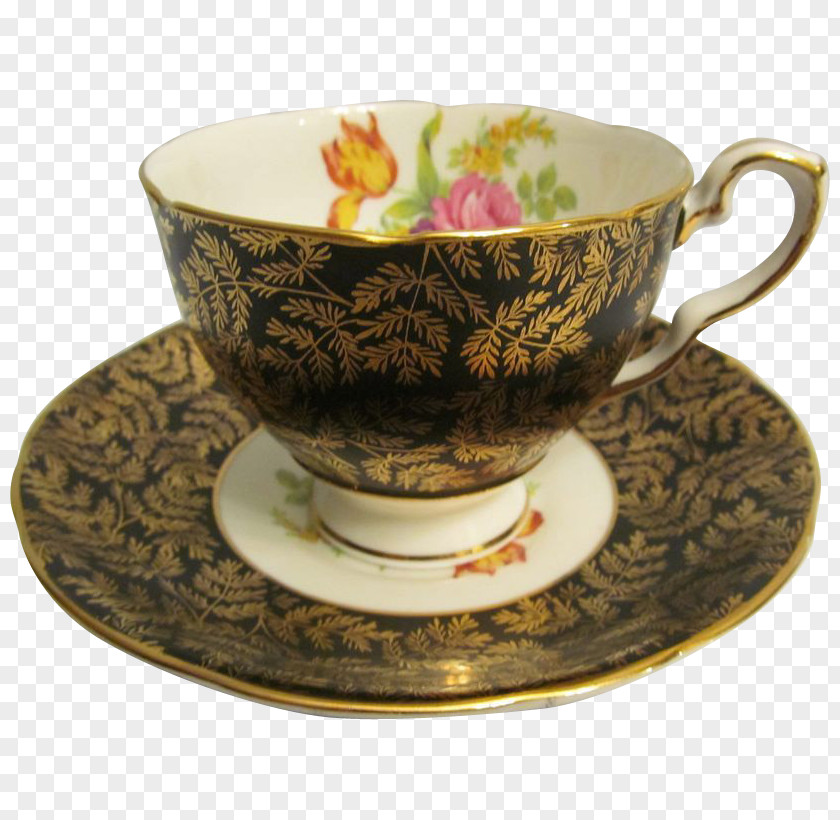 Coffee Cup Porcelain Saucer Teacup Bone China PNG