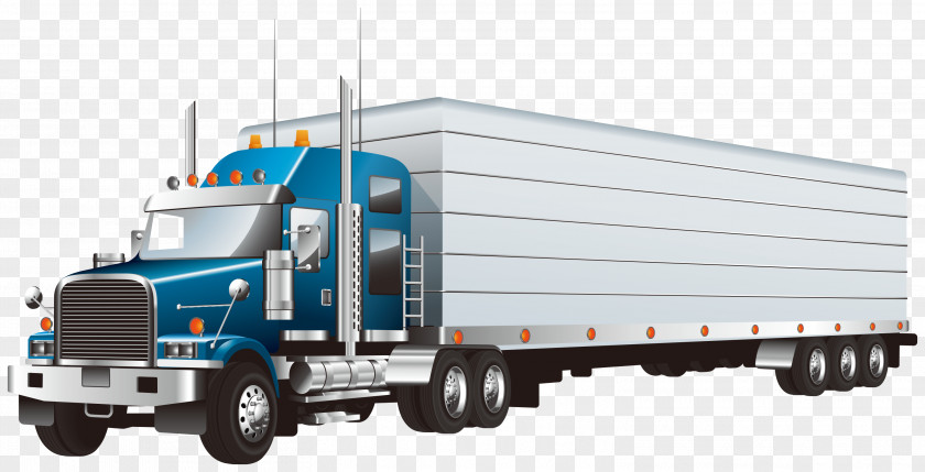 Heavy Truck Vector Car Semi-trailer PNG