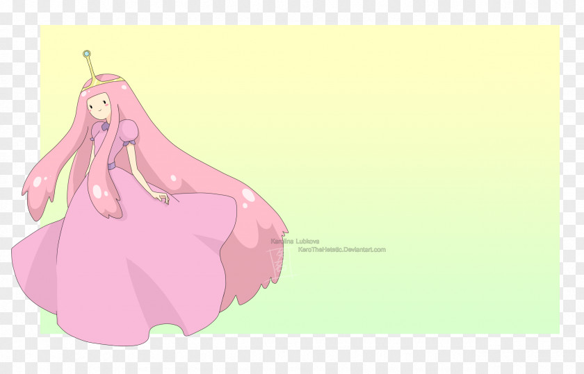 Princess Bubblegum Cartoon Pink M Character Finger PNG