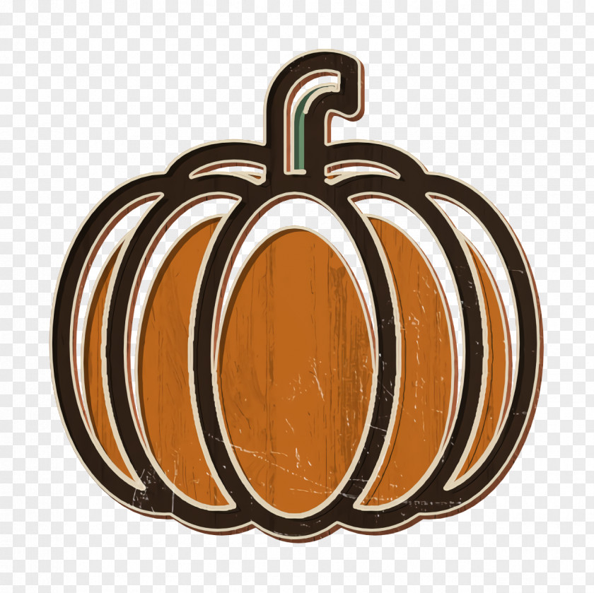 Pumpkin Icon Food Linear Color Set PNG