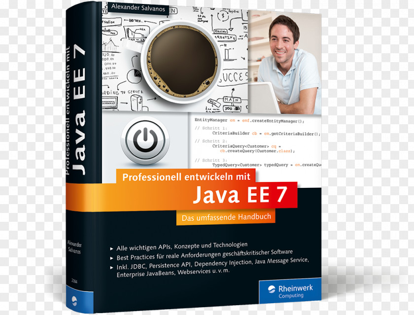 Book Windows 10 Pro : Das Umfassende Handbuch Professionell Entwickeln Mit Java EE 8: Handbuch. Aktuell Zu Jakarta Platform, Enterprise Edition PNG