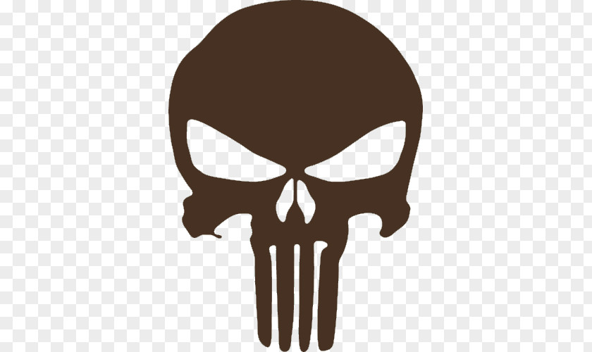Car Punisher Red Skull Logo Decal Human Symbolism PNG