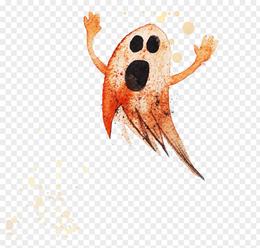 Creative Ghost Halloween PNG