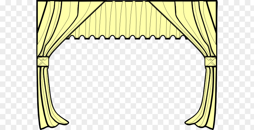 Curtain Cliparts Theater Drapes And Stage Curtains Front Clip Art PNG