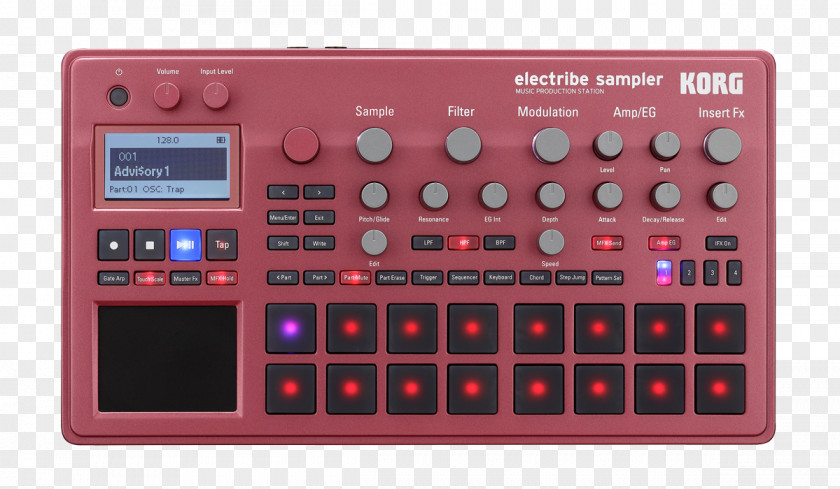 Musical Instruments Korg Kaoss Pad Electribe Sampler Sound Synthesizers PNG