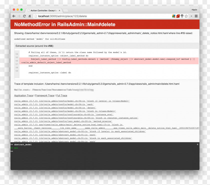 Ruby Web Page On Rails Object Service Python PNG