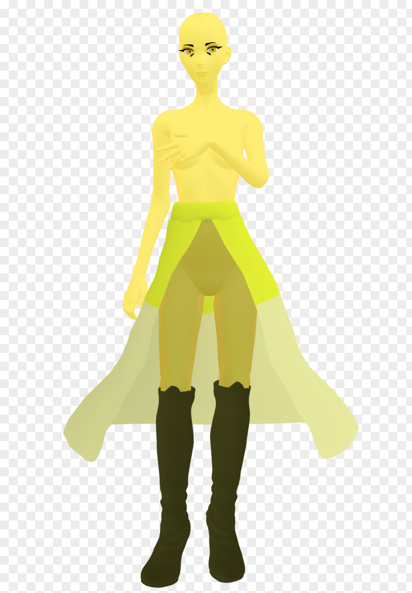 Yellow Diamond Flyer Thumb Homo Sapiens Cartoon Outerwear PNG