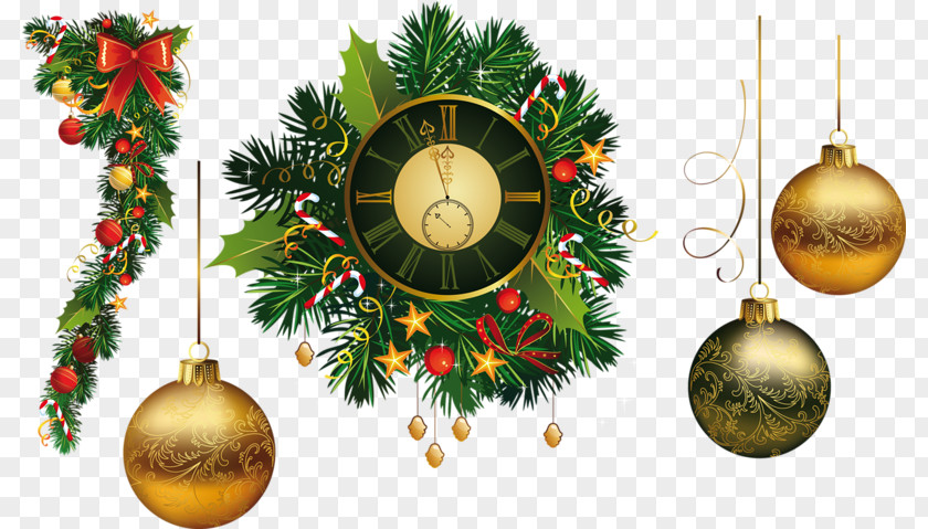 Christmas Eve New Year Ornament Clip Art PNG