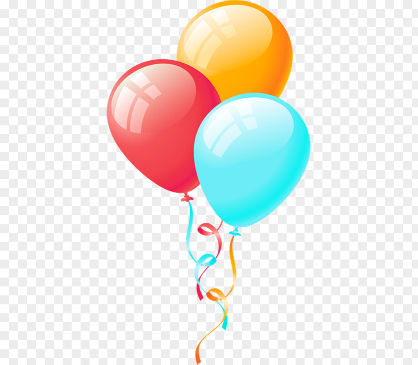 Cartoon Floating Balloons Balloon Birthday Party Clip Art PNG
