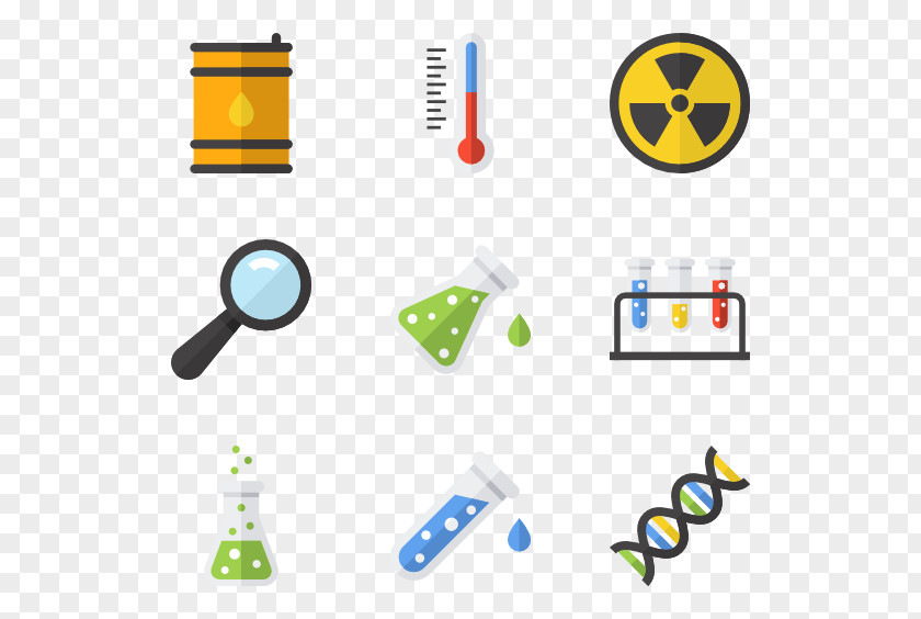 Chemistry Icon Laboratory Science Experiment PNG