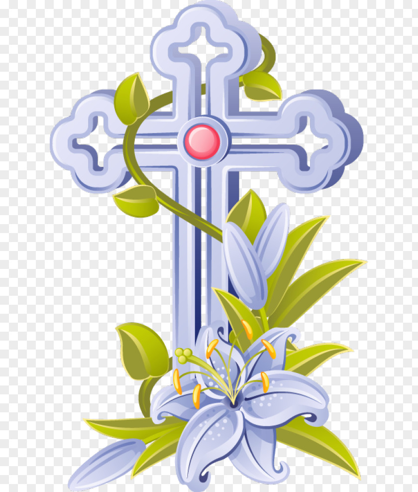 Easter Candle Cliparts Lily Christian Cross Clip Art PNG