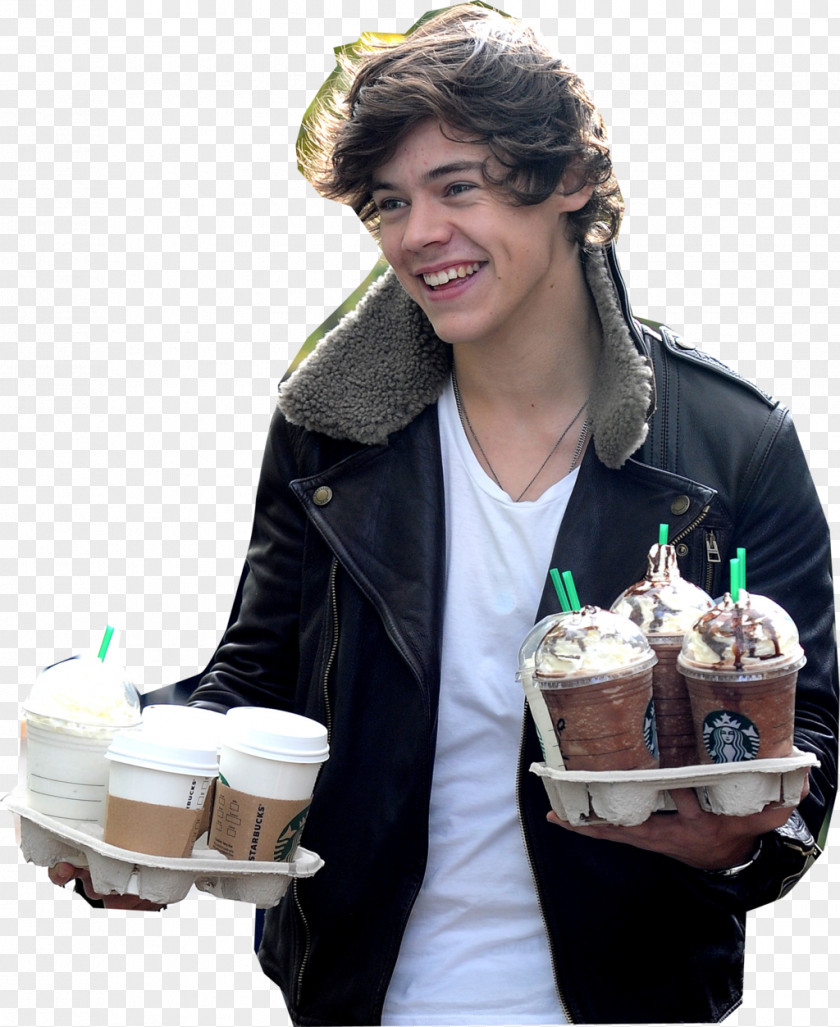 Harry Hart Styles Coffee Starbucks One Direction You & I PNG