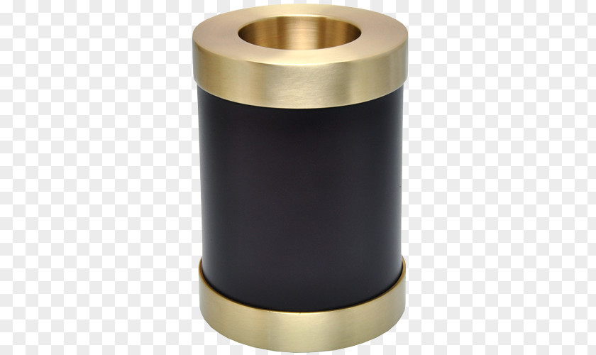 Memorial Candle Dog Urn Candlestick Brass PNG