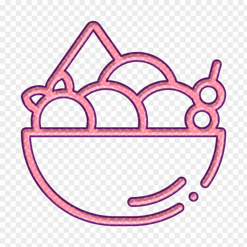 Bowl Icon Summer Food And Drinks Fruit PNG