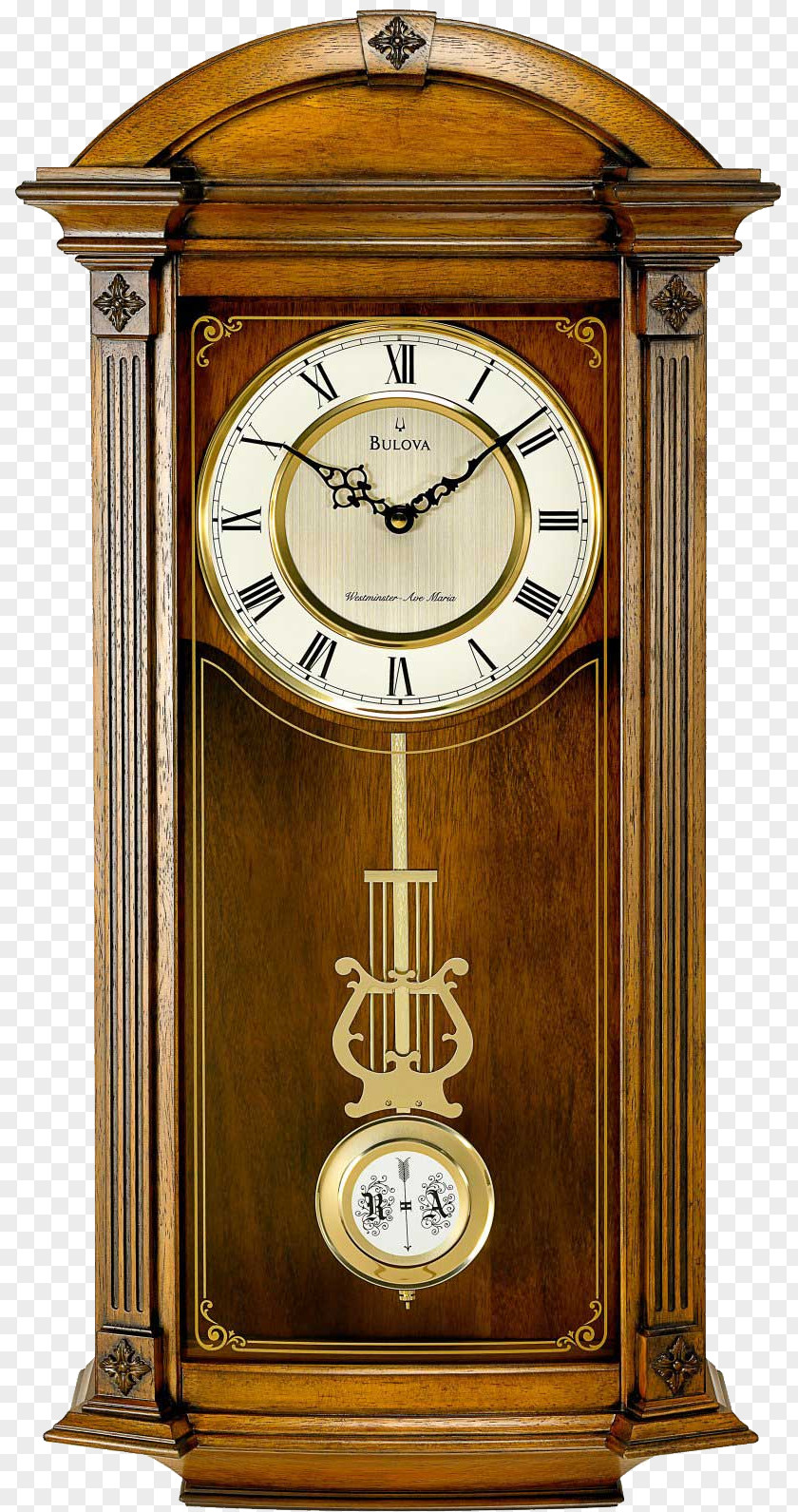 Clock Alarm Clocks Bulova Wall Wallpaper PNG