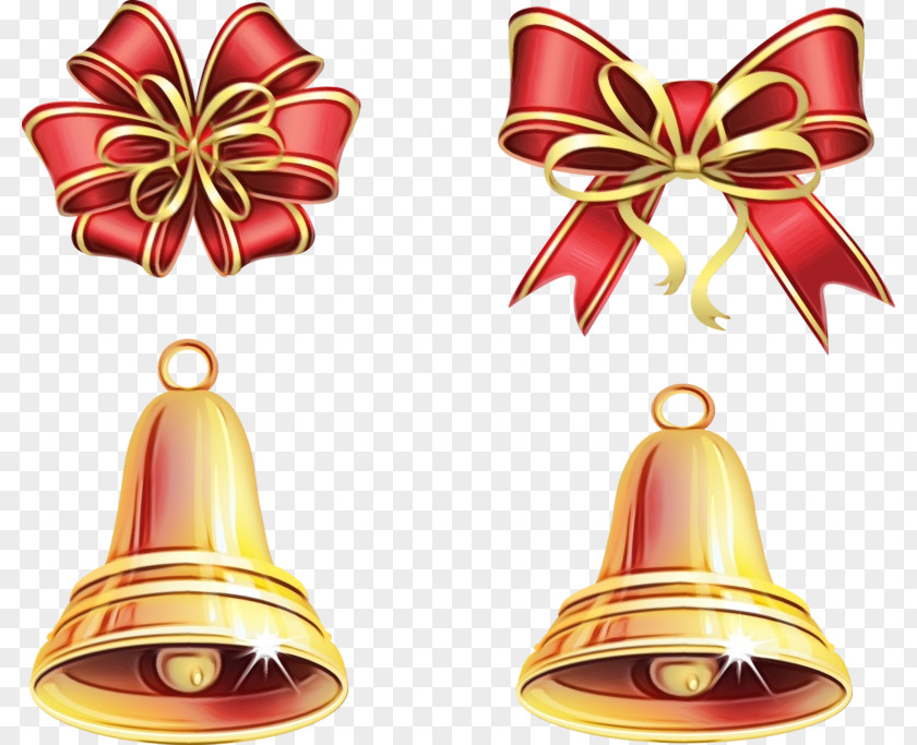 Ornament Cone Christmas Bell Cartoon PNG