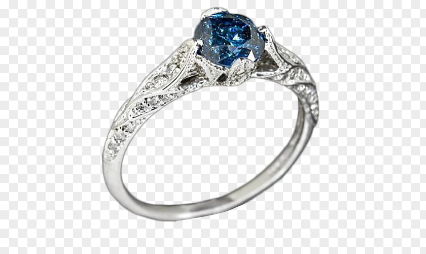 Real Diamonds Sapphire Ring Product Diamond Download PNG