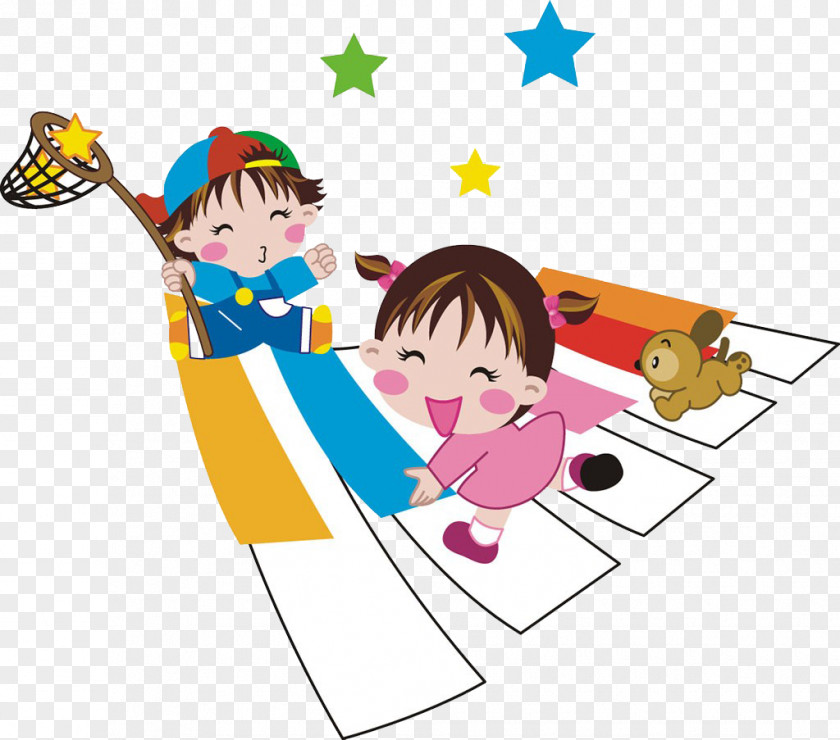 The Child Grabbed Stars Star Sticker Decal Clip Art PNG