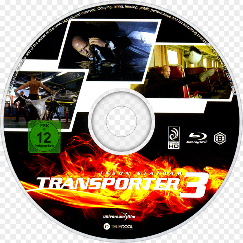 Dvd Blu-ray Disc DVD The Transporter STXE6FIN GR EUR PNG