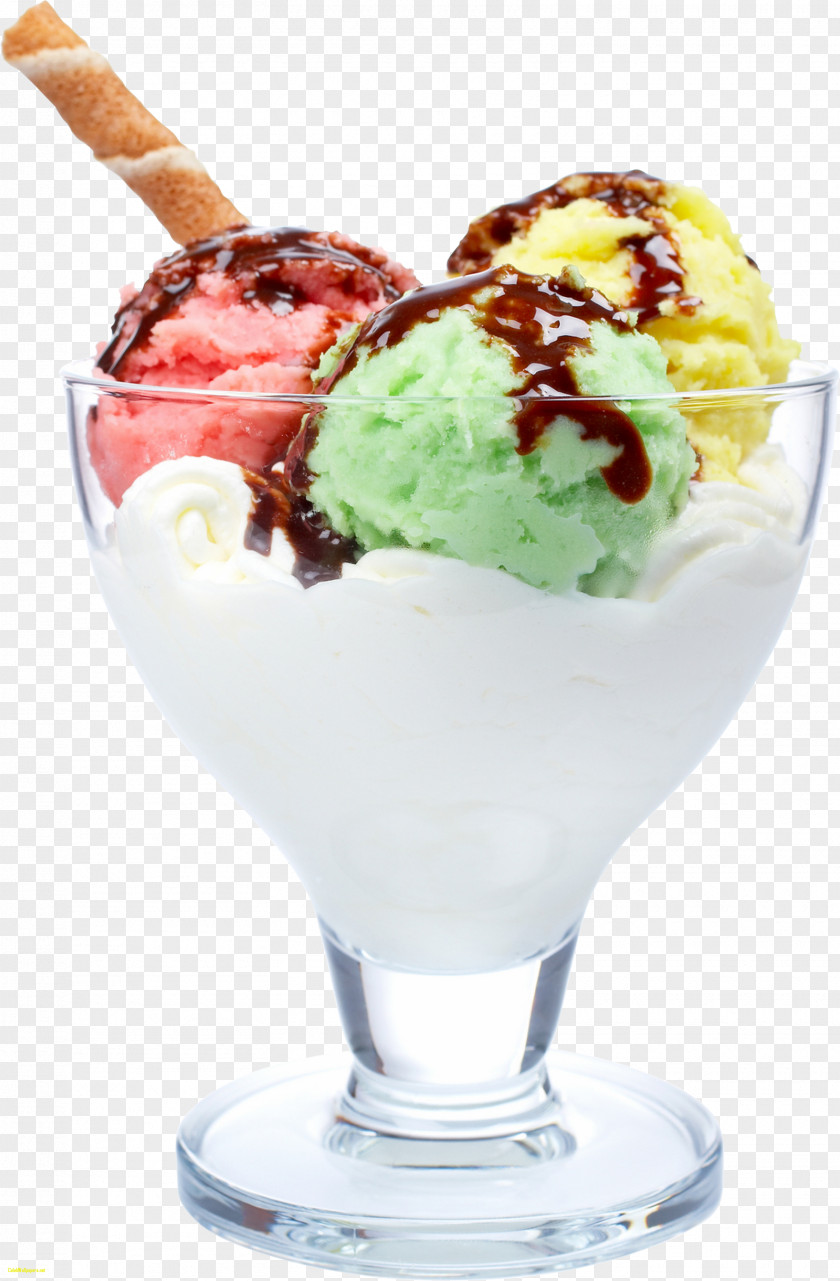 Ice Cream Chocolate Cones PNG