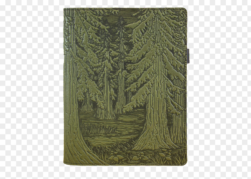 Notebook Cover Exercise Book Forest Leather PNG