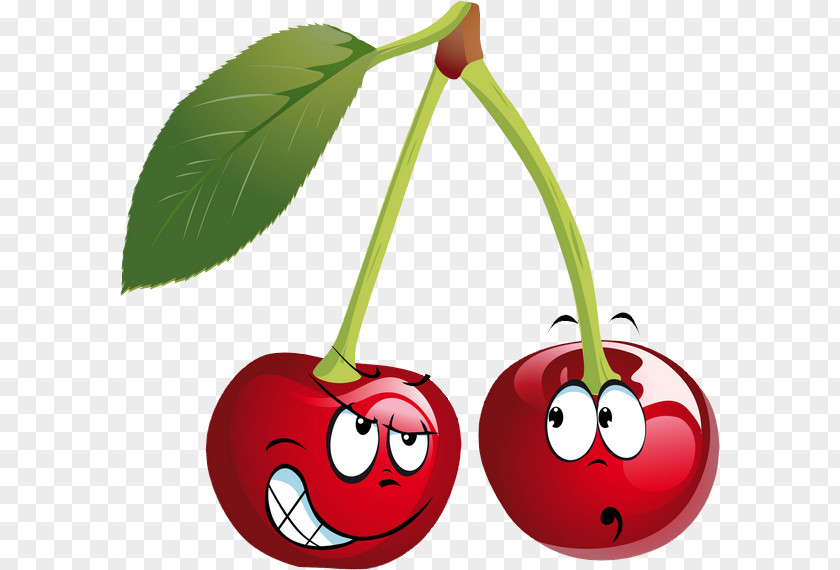 Cherry Emoticon Smiley Clip Art PNG
