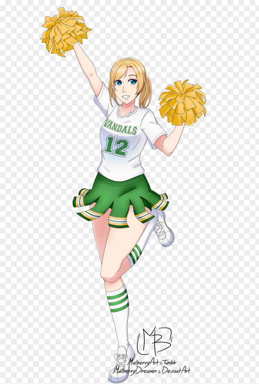 Mulberry Clothing Cheerleading Uniforms Costume PNG