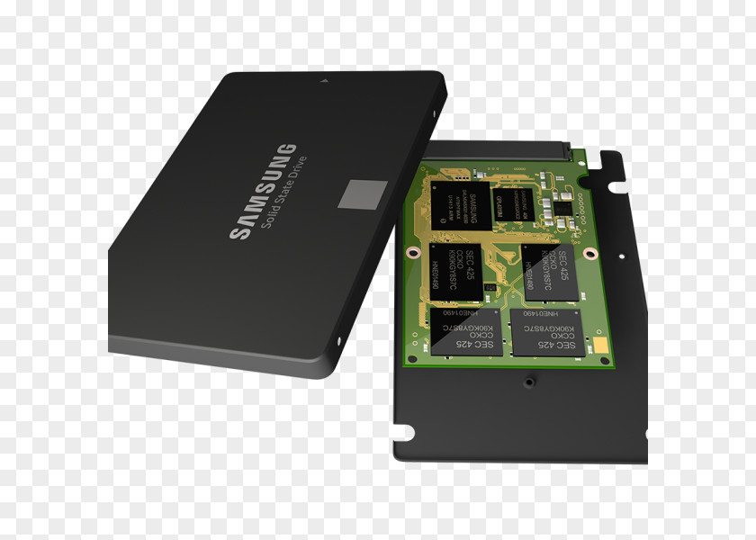 Samsung 850 EVO SSD Solid-state Drive Serial ATA Hard Drives PNG