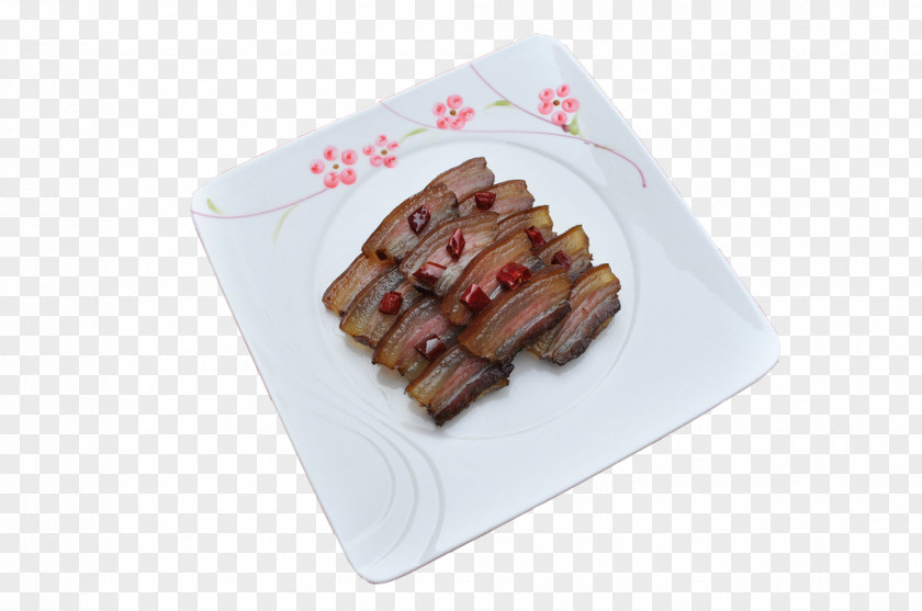 Transfer To A Plate Of Bacon Vector Sausage Curing PNG