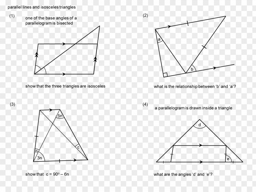 Angle Triangle Mathematics Line Parallel PNG