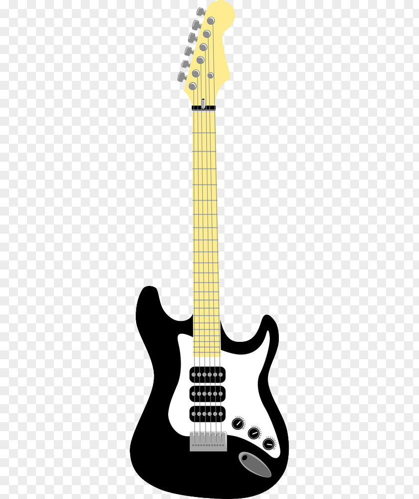 Black Electric Guitar Gibson Flying V Les Paul Clip Art PNG