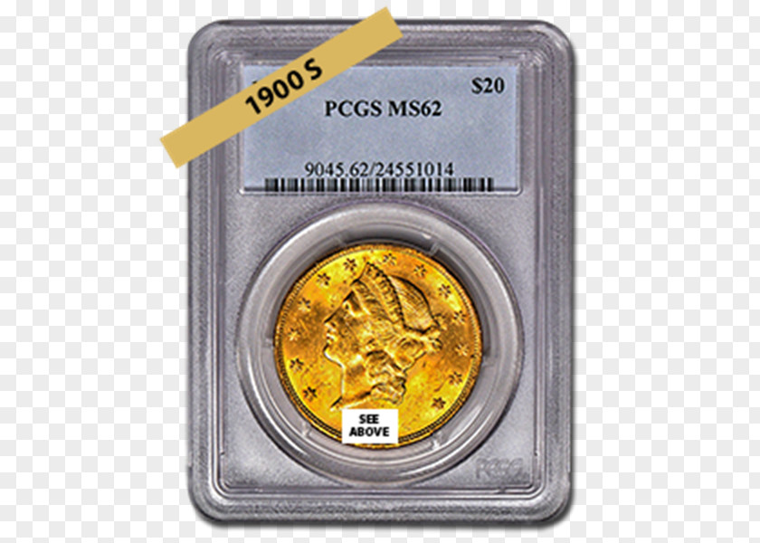 Coin Gold Double Eagle Grading PNG