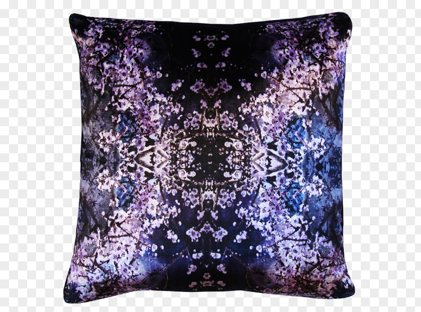 Meng Throw Pillows Lavender Cushion Lilac Violet PNG