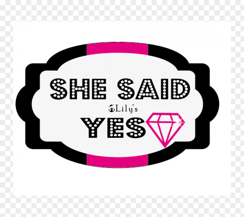 She Said Yes Travels With A Circus Pink M Text Logo Font PNG