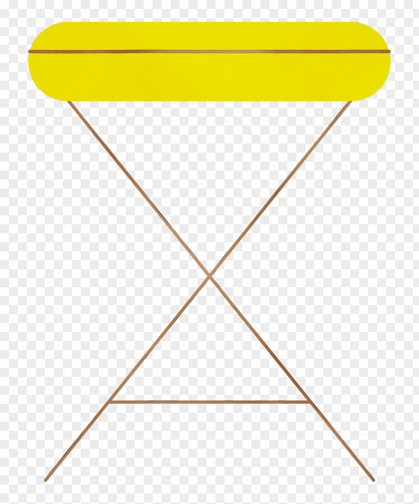 Angle Line Triangle Yellow Furniture PNG