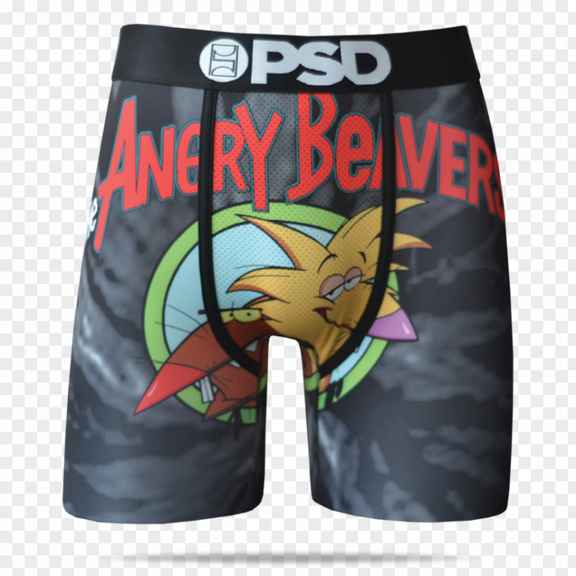 Angry Beavers Trunks T-shirt Boxer Briefs Underpants PNG