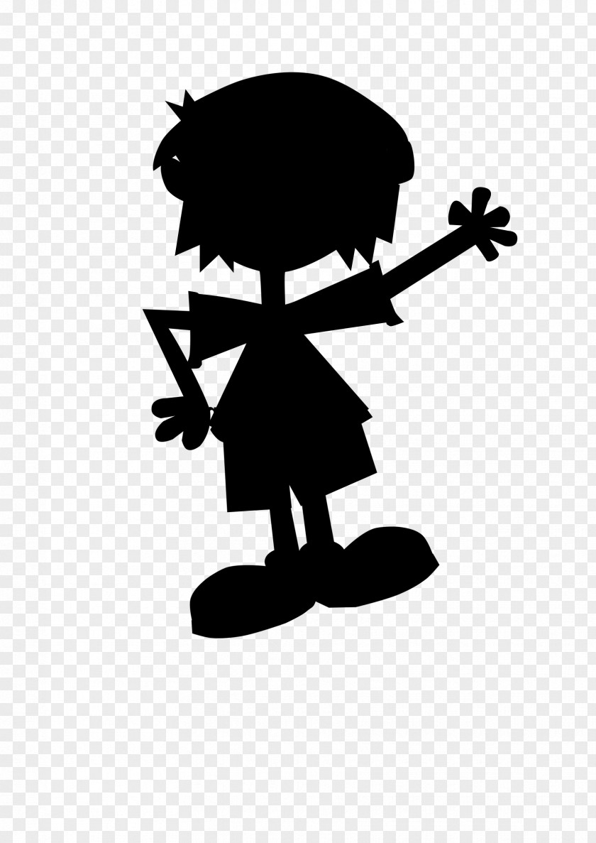 Character Silhouette Black Line Background PNG