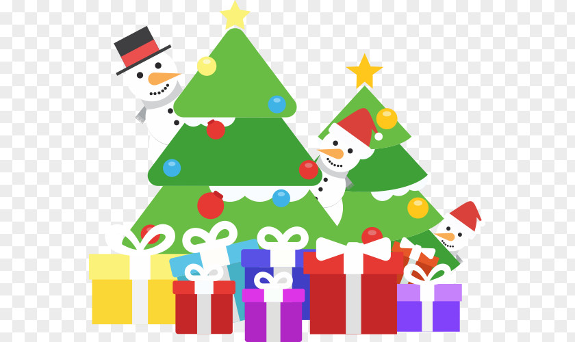 Christmas Snowman Merry Tree German PNG