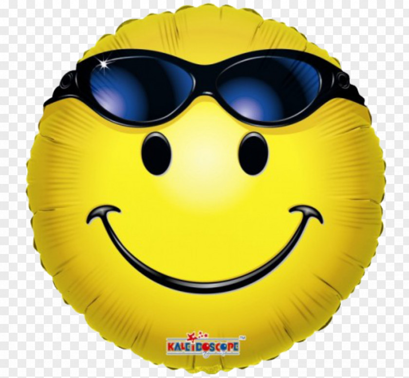 Er Hu Mylar Balloon Smiley Sunglasses Gas PNG