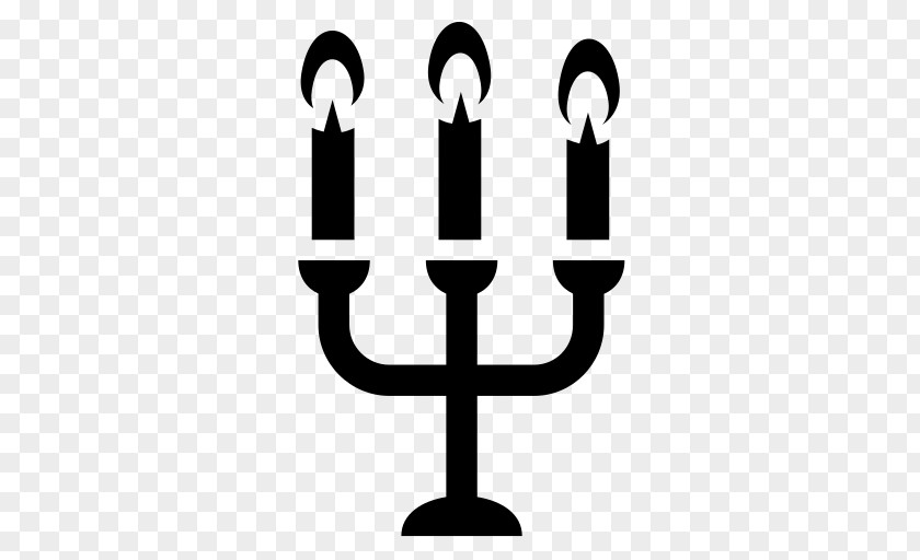 Fesat Vector Black & White Candelabra Clip Art PNG