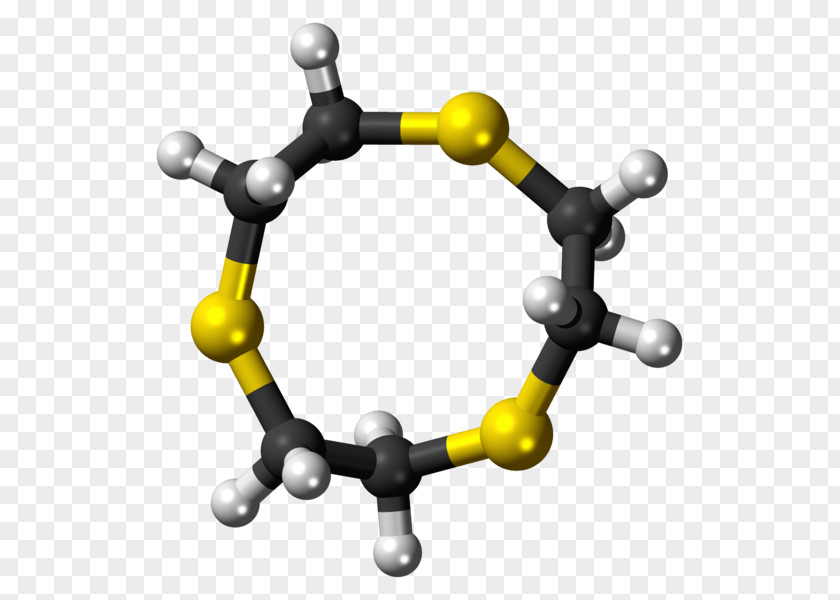 Four-ball Molecule Chemistry 1,4,7-Triazacyclononane Sulisobenzone 1,4,7-Trithiacyclononane PNG